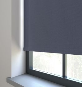 Bella Indigo Blue Mörkläggande Rullgardin