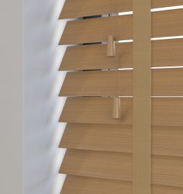 Deco Desert Oak Präglad Konstträ med Hessian stegband