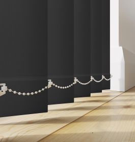Unilux PVC Black Mörkläggande Lamellgardin