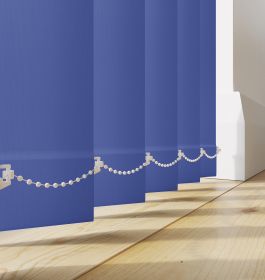 Unilux PVC Imperial Blue Mörkläggande Lamellgardin