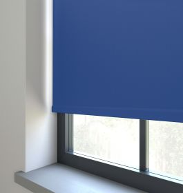 Unilux PVC Imperial Blue Mörkläggande Rullgardin