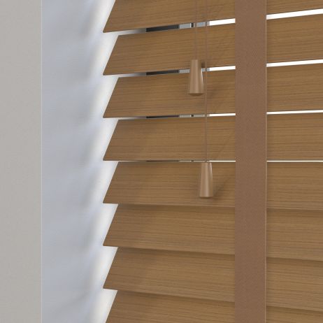 Deco Amber Präglad Konstträ med Toffee stegband