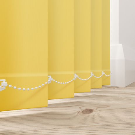 Bella Mellow Yellow Mörkläggande Lamellgardin
