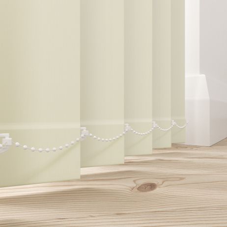 Bella Cream Mörkläggande Lamellgardin