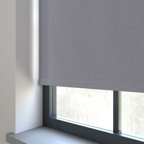 Bella Pewter Grey Mörkläggande Rullgardin