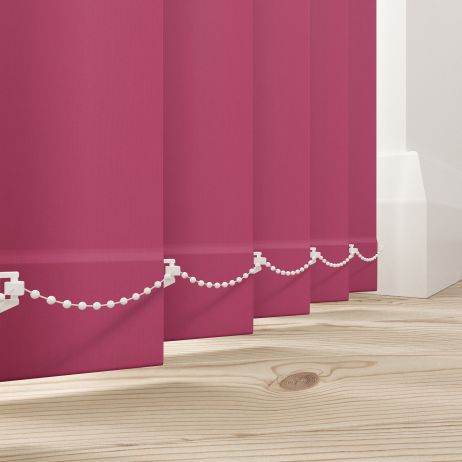 Bella Lipstick Pink Mörkläggande Lamellgardin
