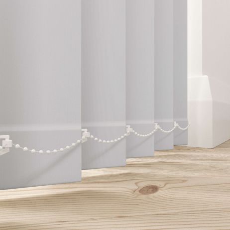 Bella Silver Mist Mörkläggande Lamellgardin