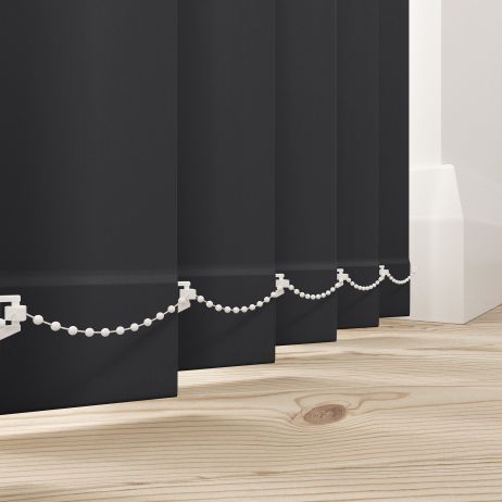 Bella Black Mörkläggande Lamellgardin