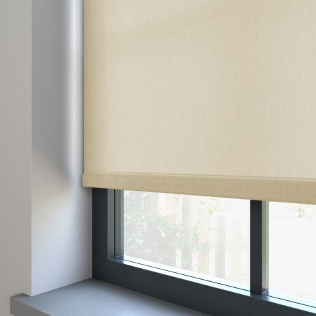 Woven Parchment Rullgardin