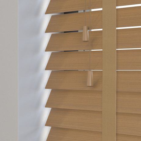 Deco Desert Oak Präglad Konstträ med Hessian stegband