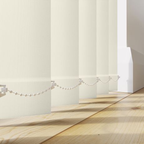 Unilux PVC Butter Cream Mörkläggande Lamellgardin