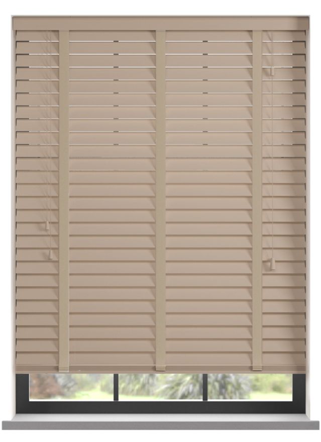 Supreme Bamboo Beech Träpersienn med Light Beige stegband