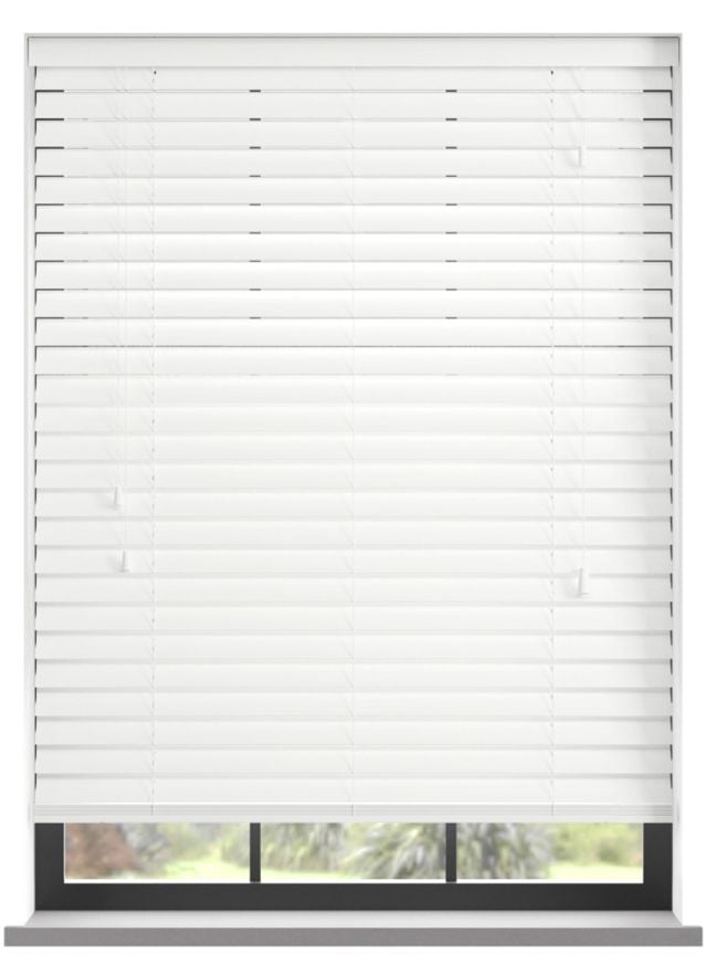 Supreme Bamboo White Träpersienn