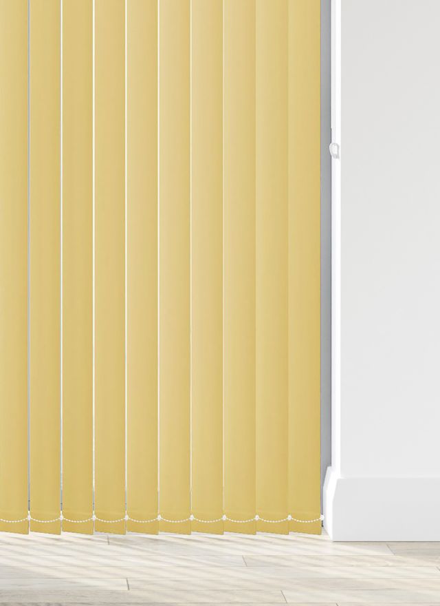 Bella Mellow Yellow Mörkläggande Lamellgardin