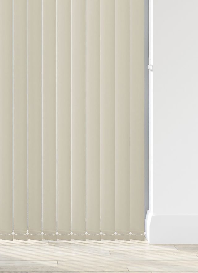 Bella Cream Mörkläggande Lamellgardin