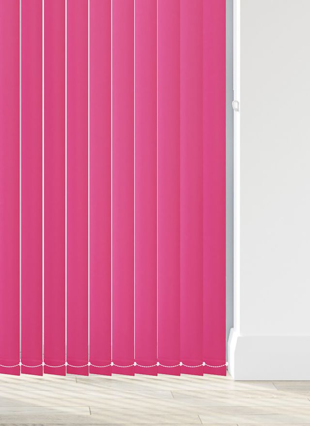 Bella Lipstick Pink Mörkläggande Lamellgardin