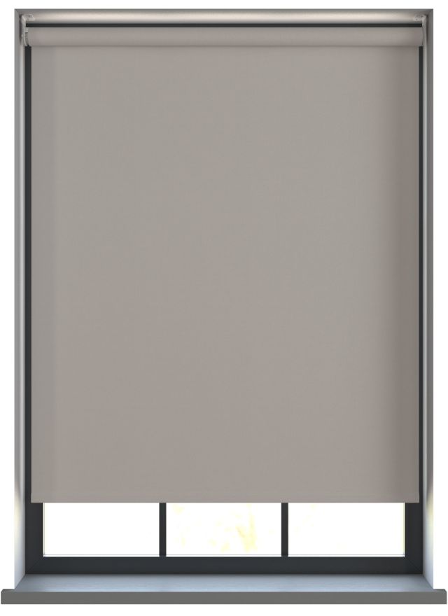 Our Amor Weathered Collar Roller blind in the bedroom window.