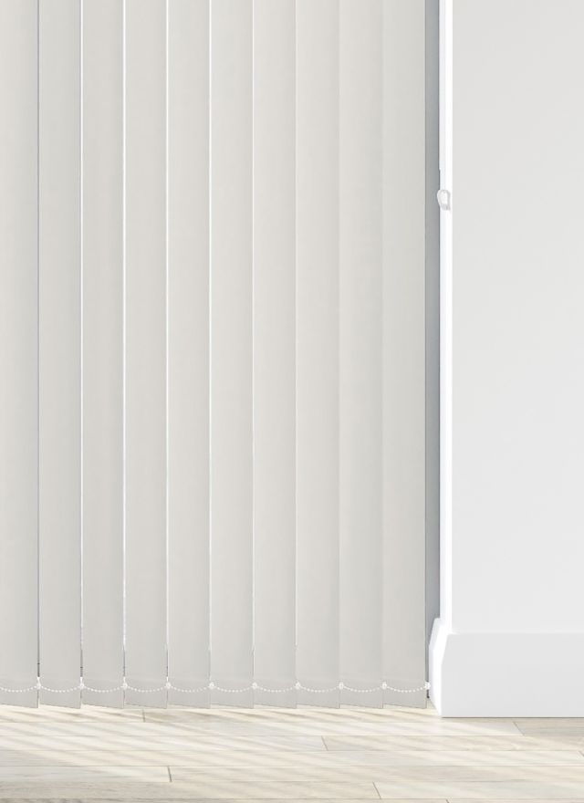Bella Paper White Mörkläggande Lamellgardin