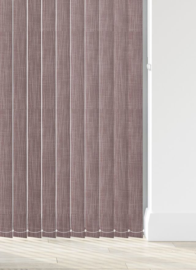 Woven Plum Lamellgardin