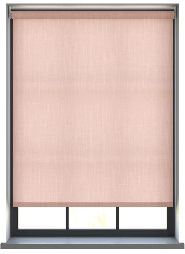 Woven Blush Rullgardin