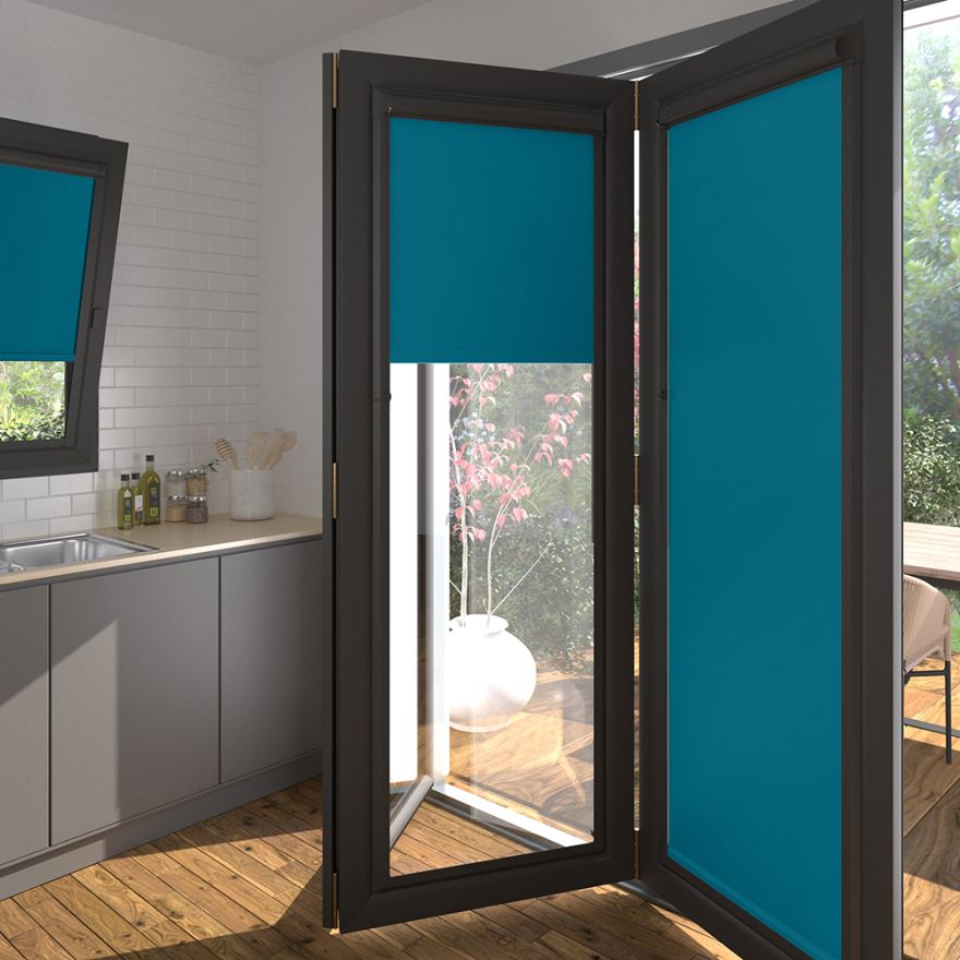 Bella Dark Teal Blue Mörkläggande Perfect Fit