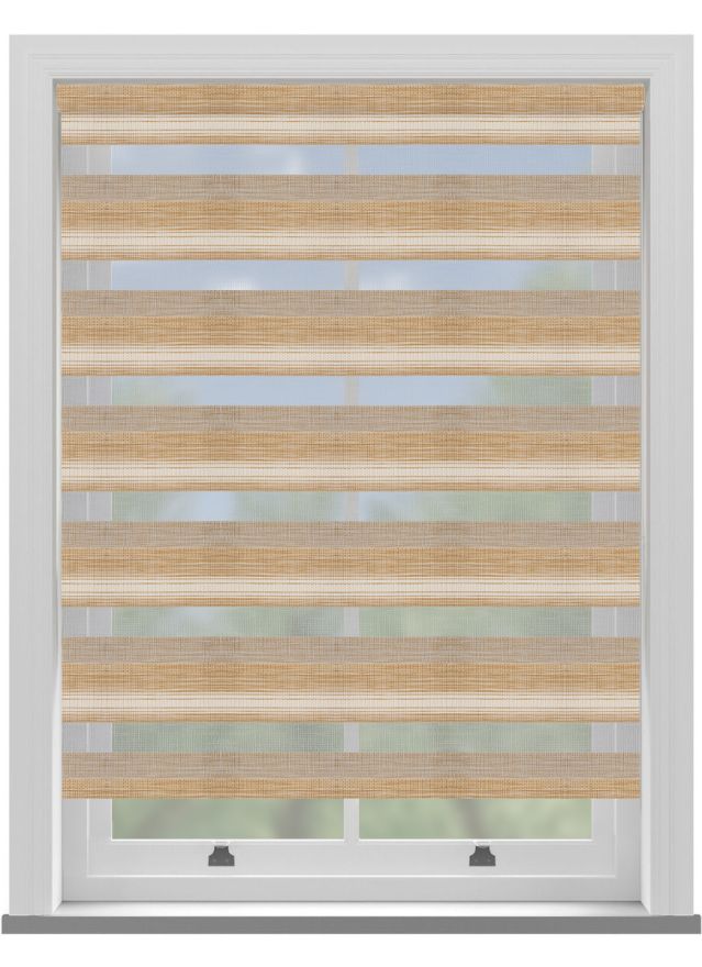 Dista Beige Duo Rullgardin