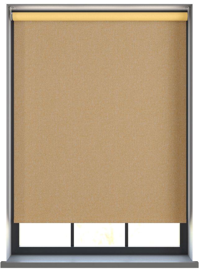Lux Dark Butterscotch Mörkläggande Rullgardin