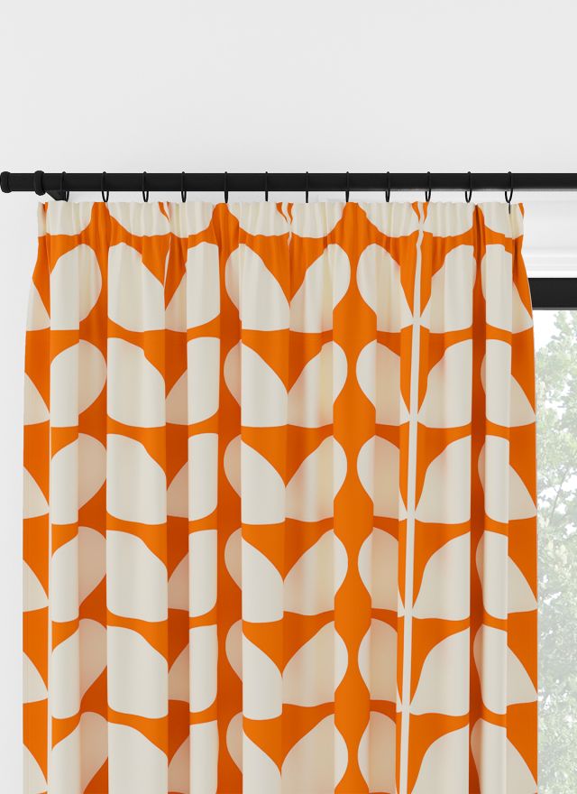 Orla Kiely Jumbo Solid Stem Tomat Veckbandsgardin