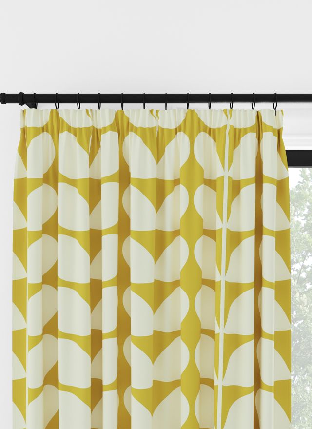 Orla Kiely Jumbo Solid Stem Gul Veckbandsgardin