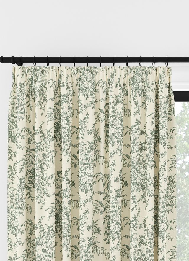Laura Ashley Picardie Salvia Veckbandsgardin