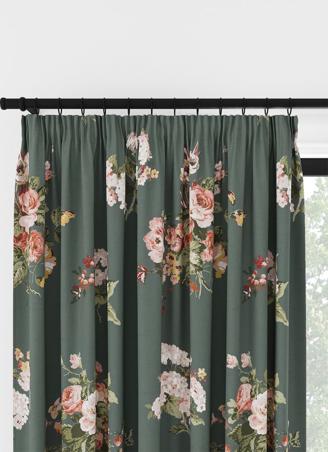 Laura Ashley Rosemore Ormbunke Veckbandsgardin