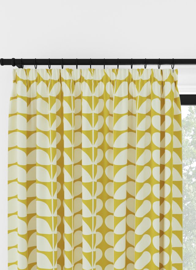 Orla Kiely Solid Stem Gul Veckbandsgardin
