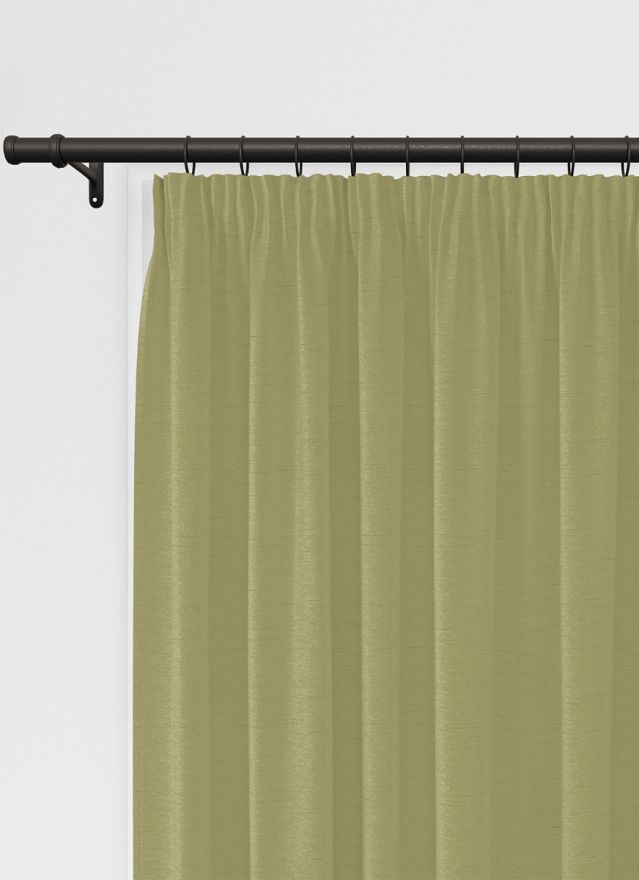 Opulant Faux Silk Olive Gardin