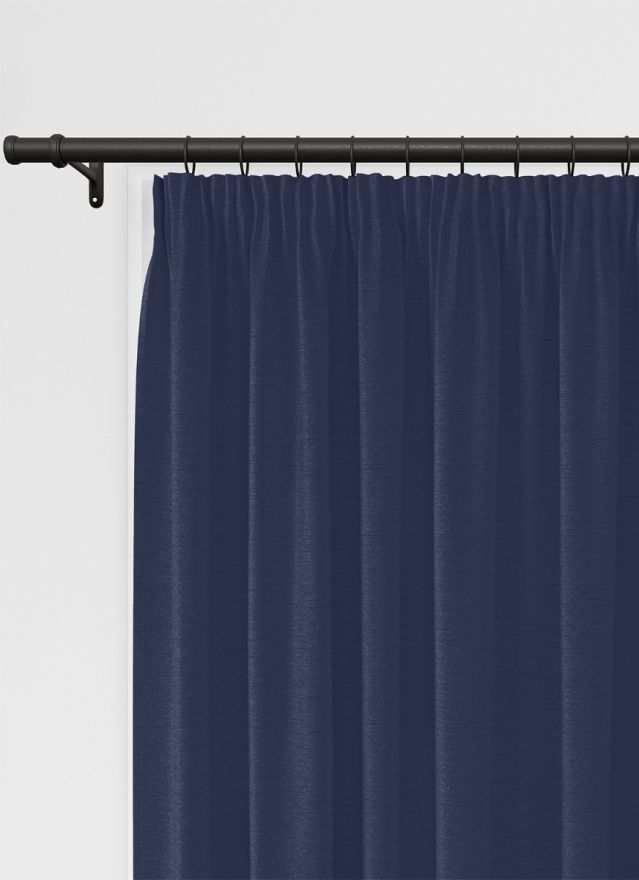 Opulant Faux Silk Brave Navy Gardin