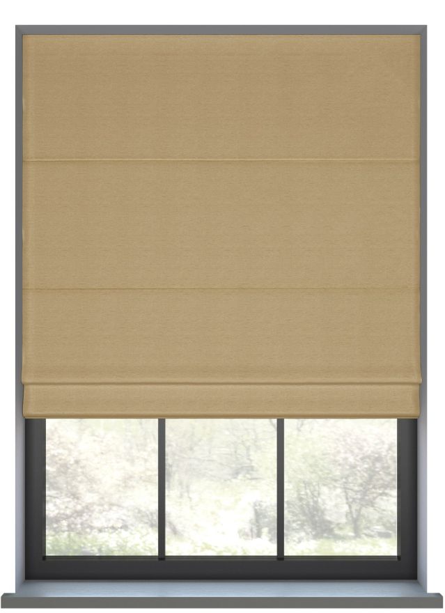 Opulent Faux Silk Light Gold Hissgardin