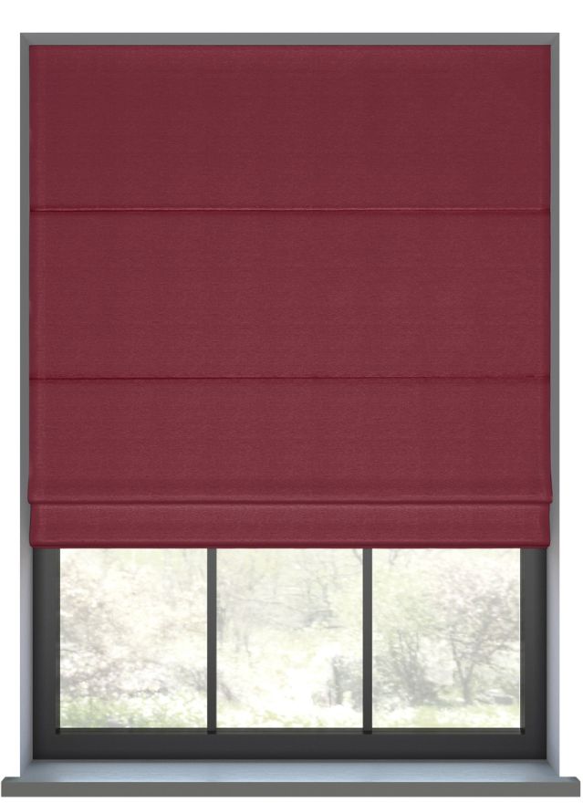 Opulent Faux Silk Sangria Hissgardin