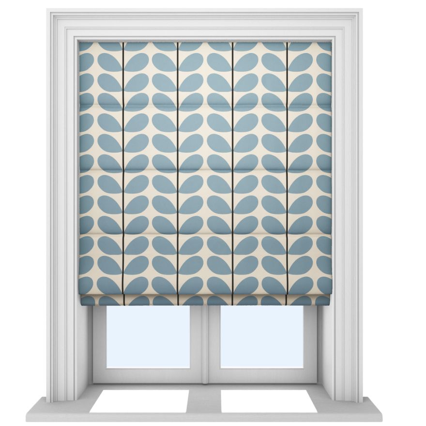 Orla Kiely Two Colour Stem Powder Blue Hissgardin