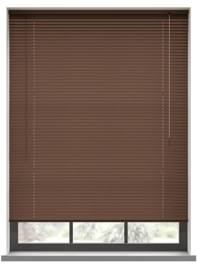 Turin Woodland Brown Aluminiumpersienn