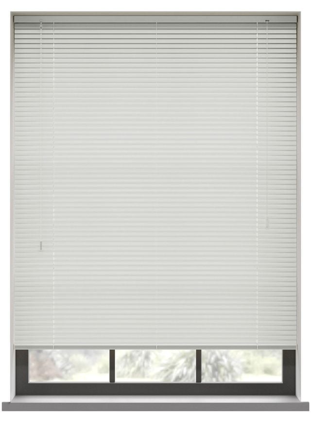 Gloss Warm White Aluminiumpersienn