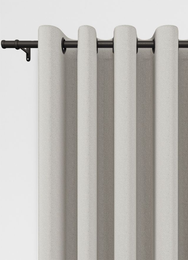 Speckle Silver Glint Gardin