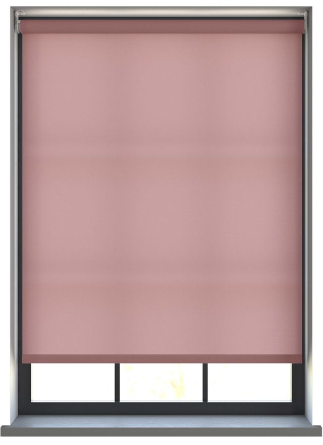 Splash Blush Pink Motoriserad Rullgardin