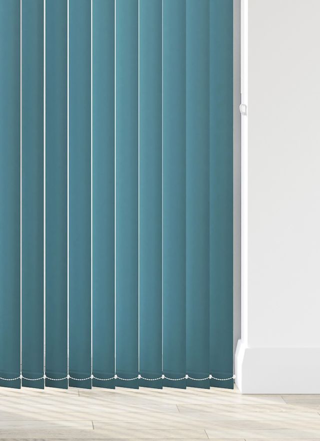 Splash Dark Teal Blue Lamellgardin