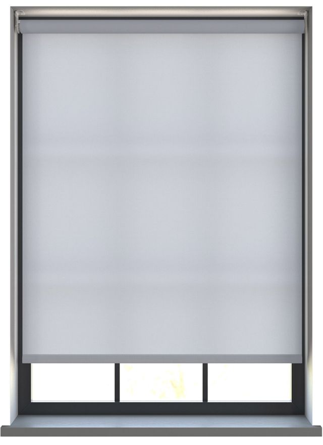Splash Silver Mist Motoriserad Rullgardin
