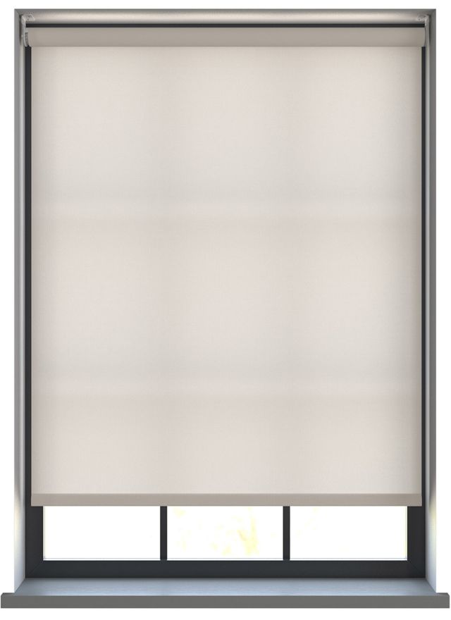 Splash Ivory Off-White Rullgardin