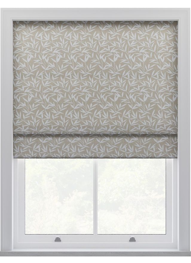 Laura Ashley Willow Leaf Chenille Naturlig Hissgardin