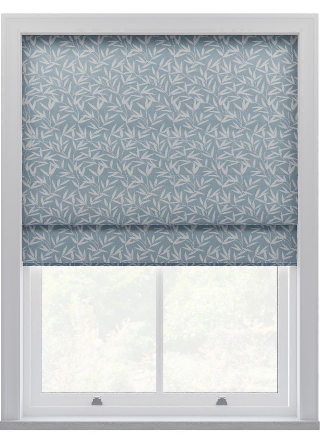 Laura Ashley Willow Leaf Chenille Ljus Seaspray Hissgardin