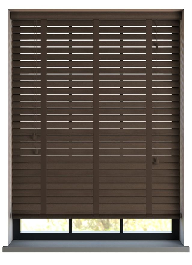 Supreme Basswood Walnut Träpersienn med Cocoa stegband