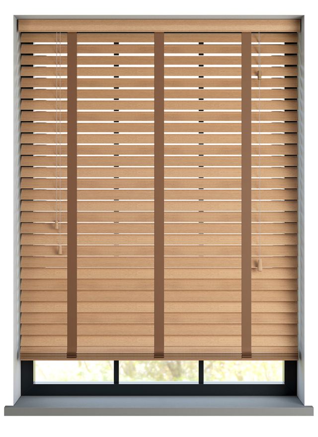 Sunwood Tuscan Oak Träpersienn med Coffee stegband