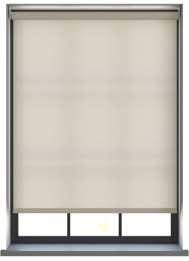 Unicolour Beige Rullgardin