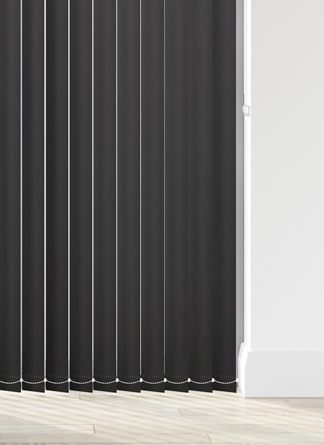 Unilux PVC Black Mörkläggande Lamellgardin